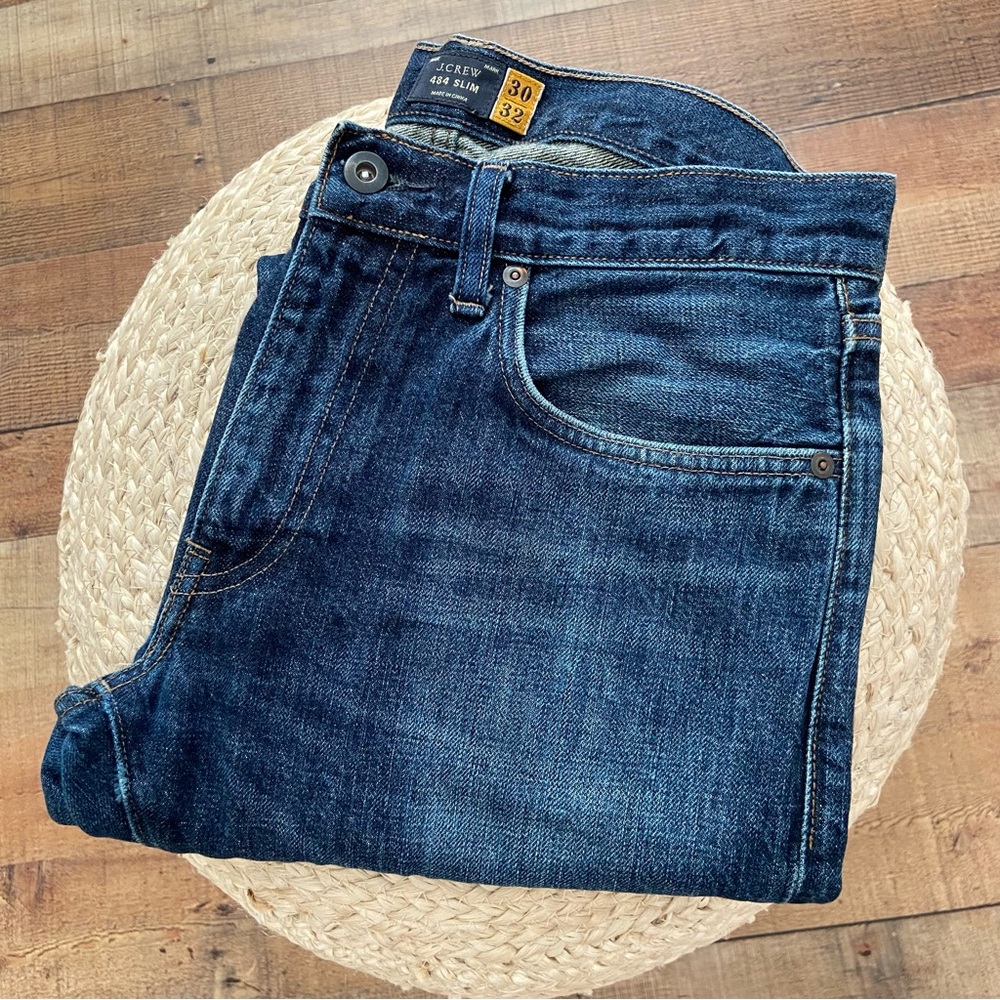 J CREW 484 "SLIM" Fit Straight Leg Jeans